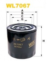 Фильтр WIX - Filtron масляный ВАЗ LADA 520T OP / 7067-12 WL